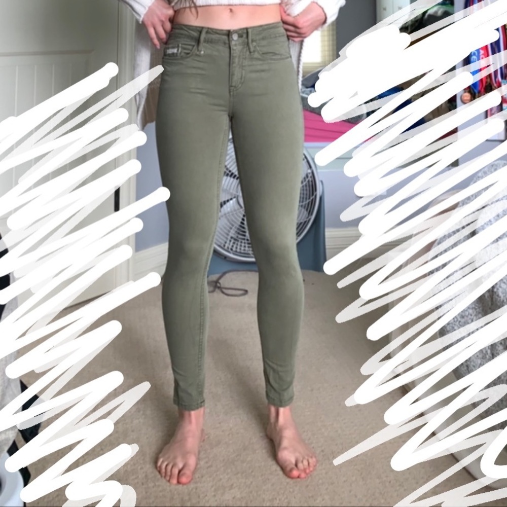 Calvin Klein ankle skinny jeans